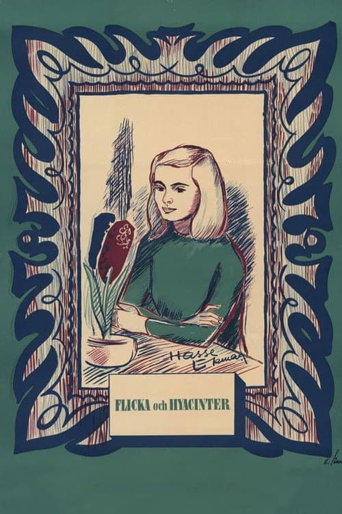 Girl with hyacinths - A Mulher Com Jacinto